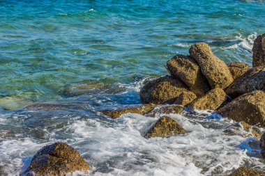 deniz dalgalar doğa manzara nesne sahil bölge taş 