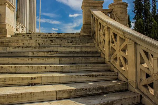 Spirale Antike Marmortreppe Architektur Objekt — Stockfoto