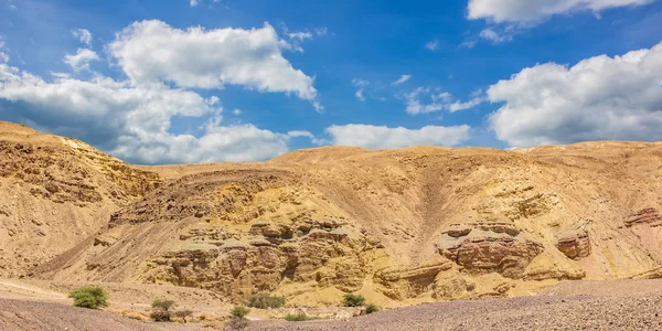 Medio Oriente Patrimonio Mondiale Deserto Giudeo Natura Paesaggio Vista Sabbia — Foto Stock