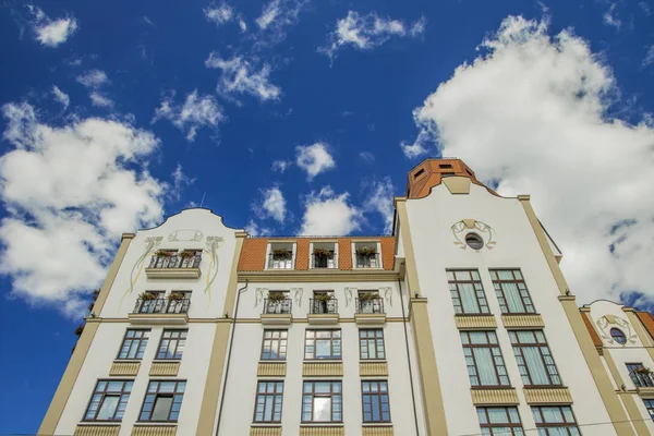 Klassieke Residentie Paleis Oude Buitenkant Gevel Architectuur Fotografie Voorzien Van — Stockfoto