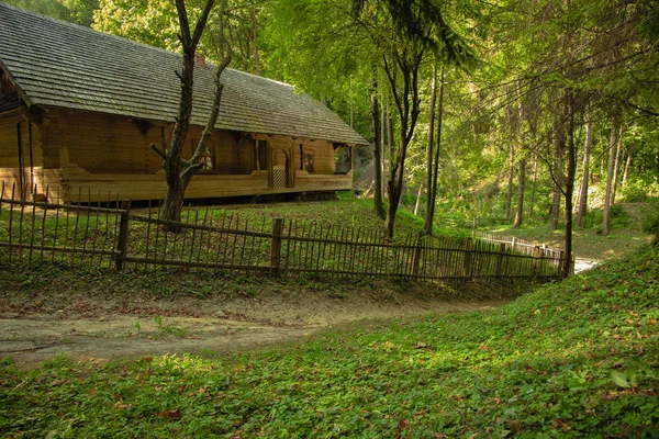 Museu Livre Histórico Cultural Tradição Ucraniana Parque Reserva Natureza Território — Fotografia de Stock