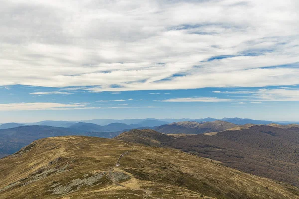 Earth Gorgeous Highland View Dramatic Mountain Ridge Landscape Beautiful Travel — стоковое фото