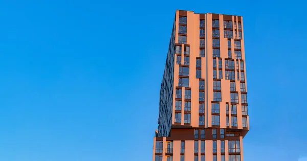 Wolkenkratzer Hohes Gebäude Moderne Architektur Objekt Tapete Poster Konzept Bild — Stockfoto