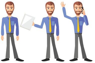 bir telefon tutarak düz adam cherector 