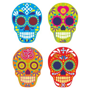 Kutsal Ölüm, Ölüler Günü, Meksika Şeker Kafatası