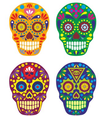 Kutsal Ölüm, Ölüler Günü, Meksika Şeker Kafatası