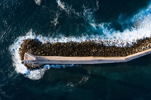 Chania, Yunanistan 'daki eski deniz feneri.