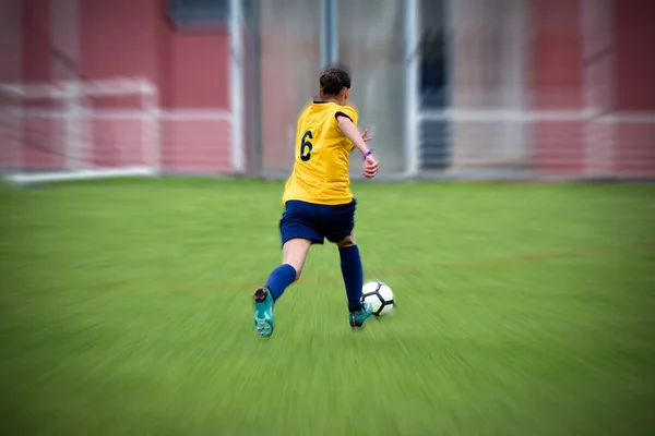 Match Feminine Football — Stock Photo, Image