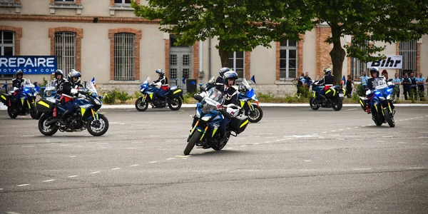 Show Desfile Moto Gendarmerie — Fotografia de Stock