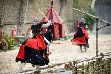Puy du Fou 'da medeviyal şov