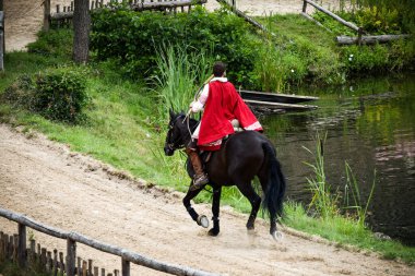 Puy du Fou 'da ortaçağ gösterisi