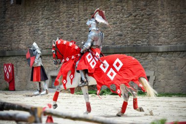 Puy du Fou 'da ortaçağ gösterisi