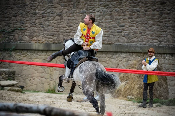 Espetáculo Medieval Puy Fou — Fotografia de Stock