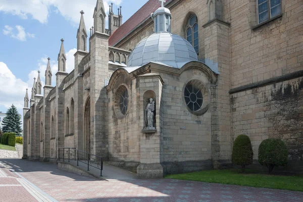 Römisch Katholische Neugotische Kirche Die Unserer Herrin Des Skapulier Geweiht — Stockfoto