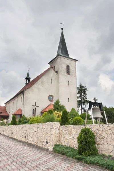 Église 1934 Dédiée Sacré Cœur Jésus Construit Dans Village Wojska — Photo