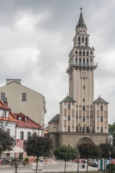 Catedral San Nicolás Bielsko Biala Fue Creado Los Años 1443 — Foto de Stock