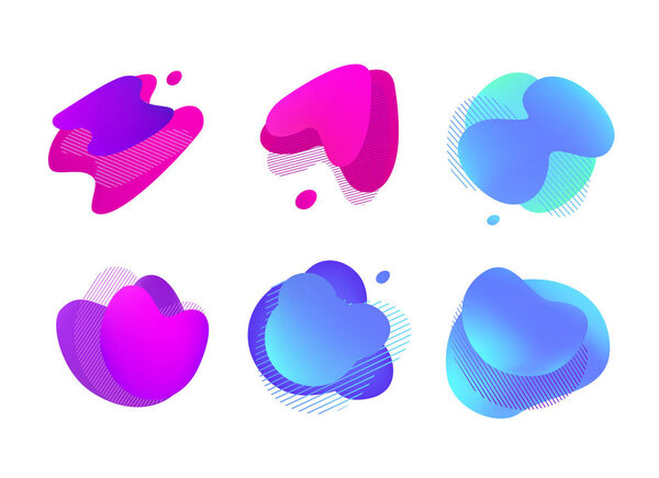 Абстрактная жидкостная форма, яркие цветные полутоновые жидкости, векторные футуристические брызги
.