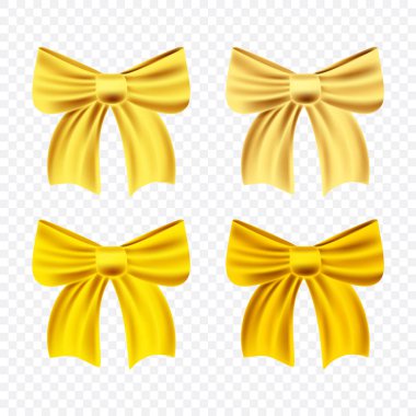 Noel sateni altın kurdele seti.