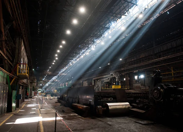 Interior Steel Mill — Stock Photo, Image