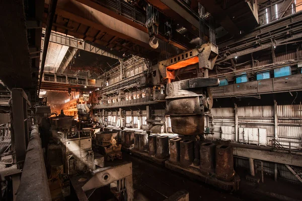 Interior Steel Mill — Stock Photo, Image