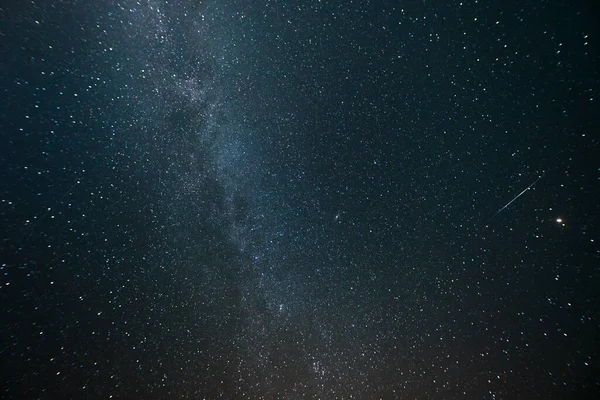 Milchstraße Nächtlichen Sternenhimmel — Stockfoto