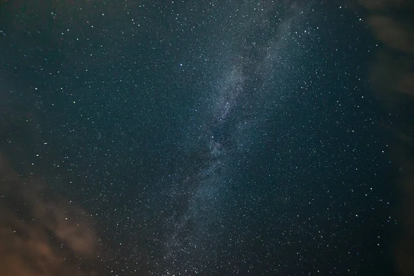 Milchstraße Nächtlichen Sternenhimmel — Stockfoto