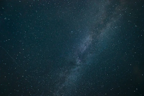 Milchstraße Nächtlichen Sternenhimmel — Stockfoto