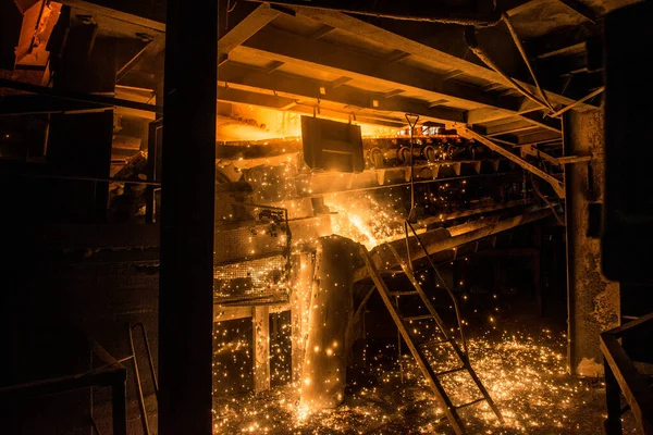 Production Process Steel Mill — Stock Photo, Image