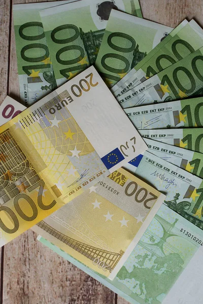 Euro Cash Money Currency Banknote — Stock Photo, Image