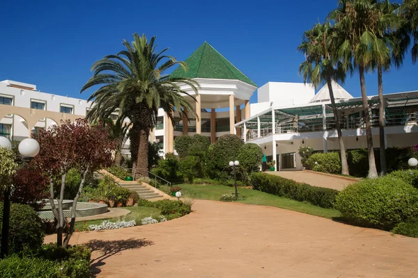 outside view of the hotel in Agadir Morocco