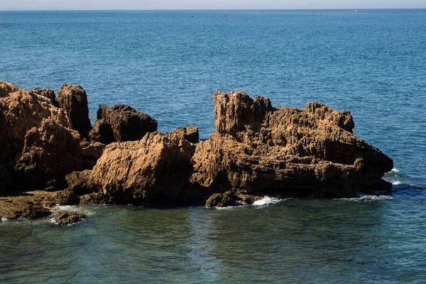 Южное Побережье Атлантического Океана Марокко Агадир Роковой Берег — стоковое фото