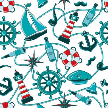 Denizci deseni. Bir korsan gemisinin kusursuz deseni ve özellikleri