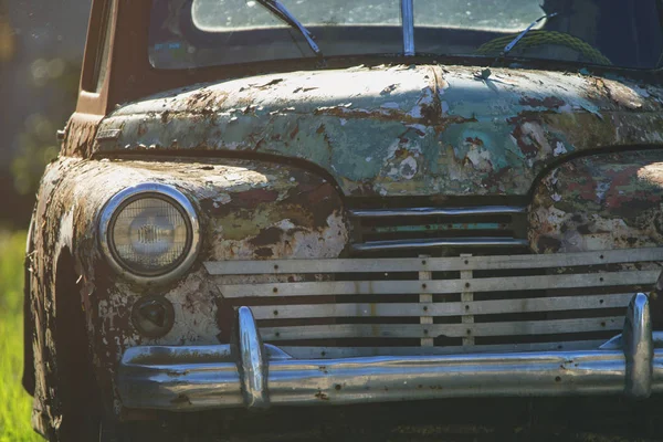 Coches Retro Oxidados Viejos Clásicos Gran Diseño Para Cualquier Propósito — Foto de Stock