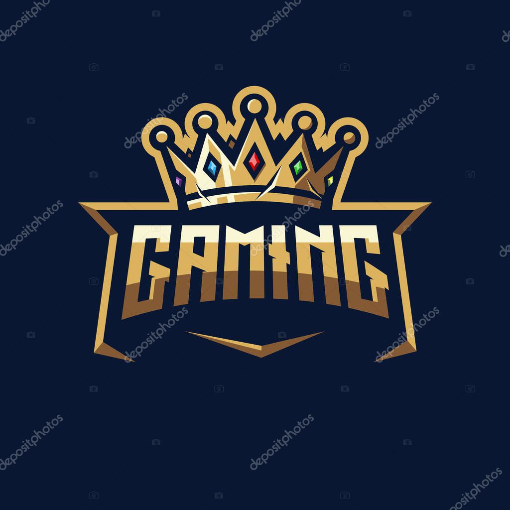 King Logo for Gaming or Esport Team