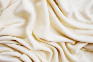 Yumuşak tekstil giysiler dalgalar arka plan