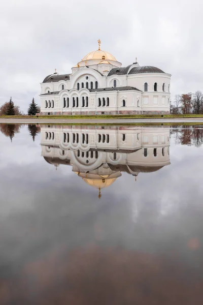 Belarus City Brest Января 2019 Года Брестский Замок Николаевский Гарнизонный — стоковое фото