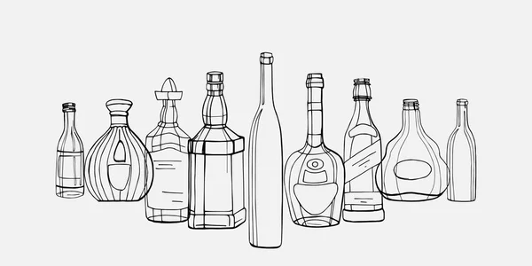 Ilustração de fundo branco, para bares e restaurantes . — Vetor de Stock