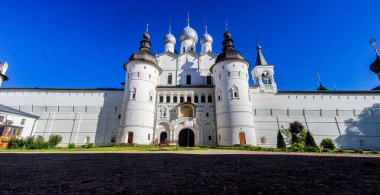 Büyük Rostov 'dan Kremlin. Rusya 'nın altın halkasının şehri..