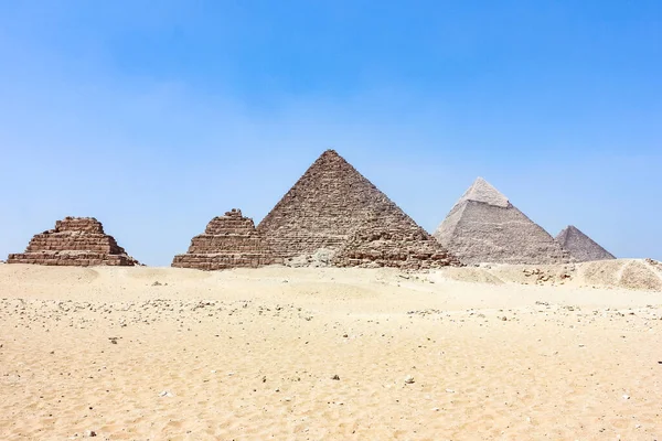 Egypten Giza Öknen Vid Det Gamla Kairo Utflykt — Stockfoto