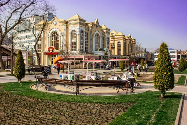 Rusya, Kislovodski. Şehrin ana mimari simgeleri..