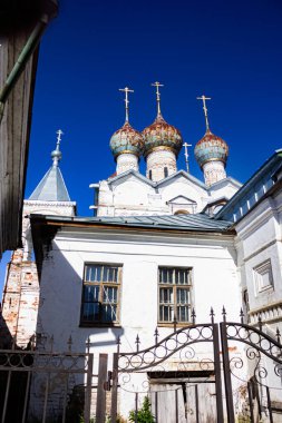 Büyük Rostov 'dan Kremlin. Rusya 'nın altın halkasının şehri..