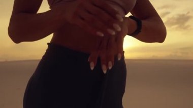 Spor saatine bakıyorum. Kontrol zamanı.