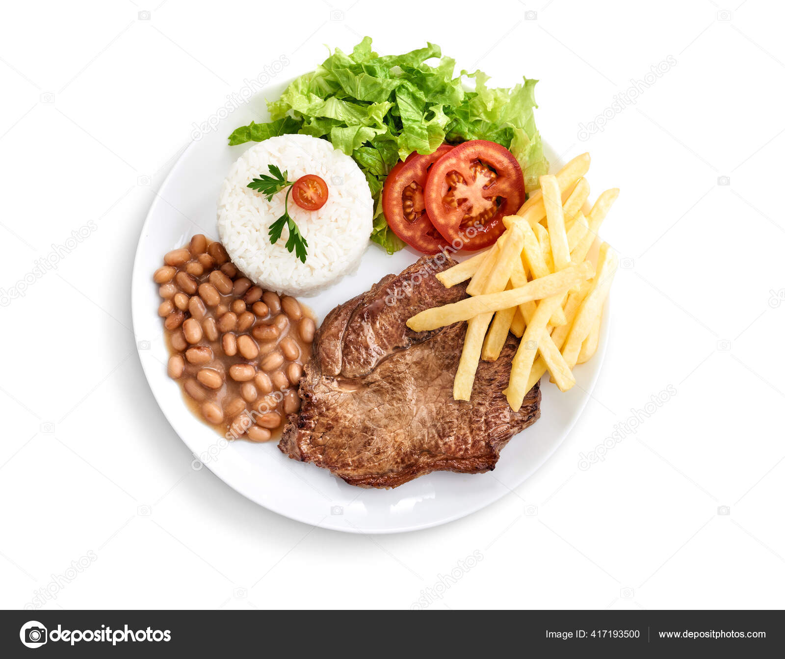 Fotos de Carne batata salada, Imagens de Carne batata salada sem royalties