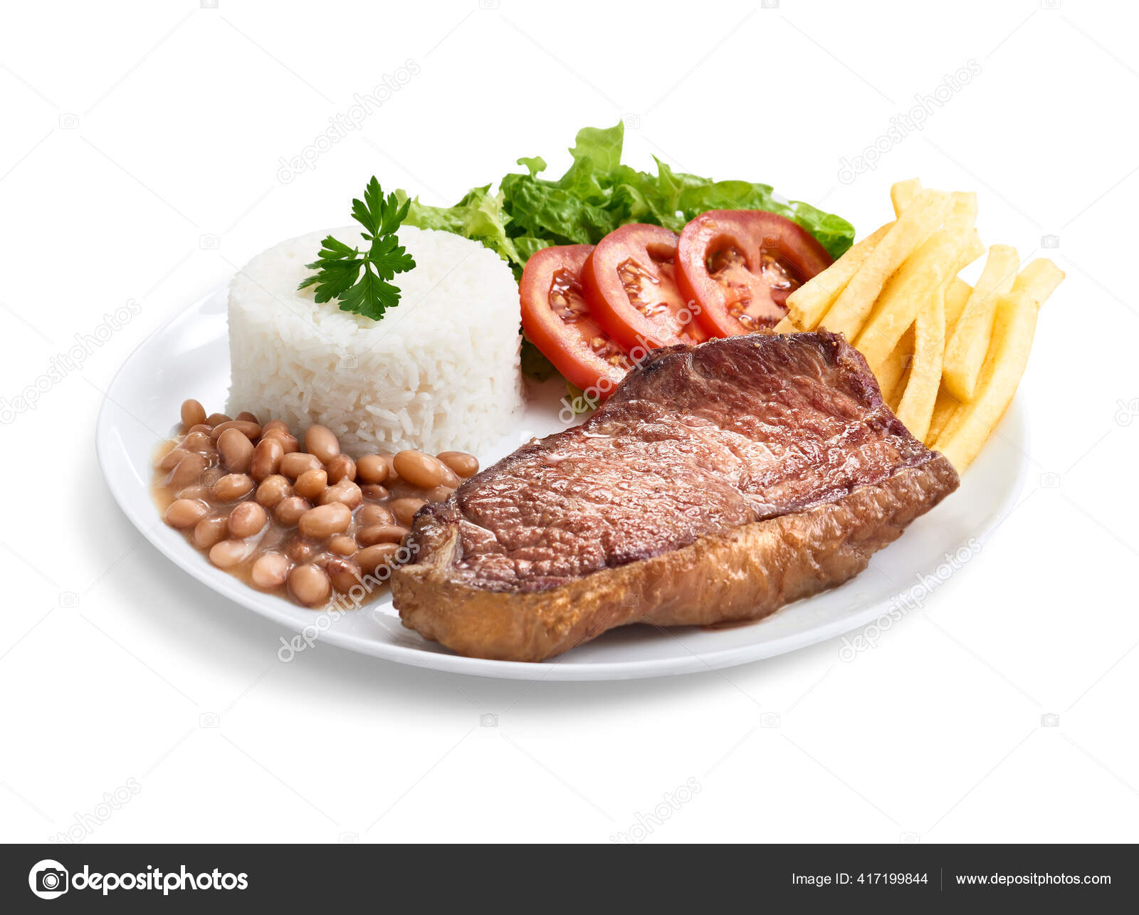 Fotos de Carne batata salada, Imagens de Carne batata salada sem royalties