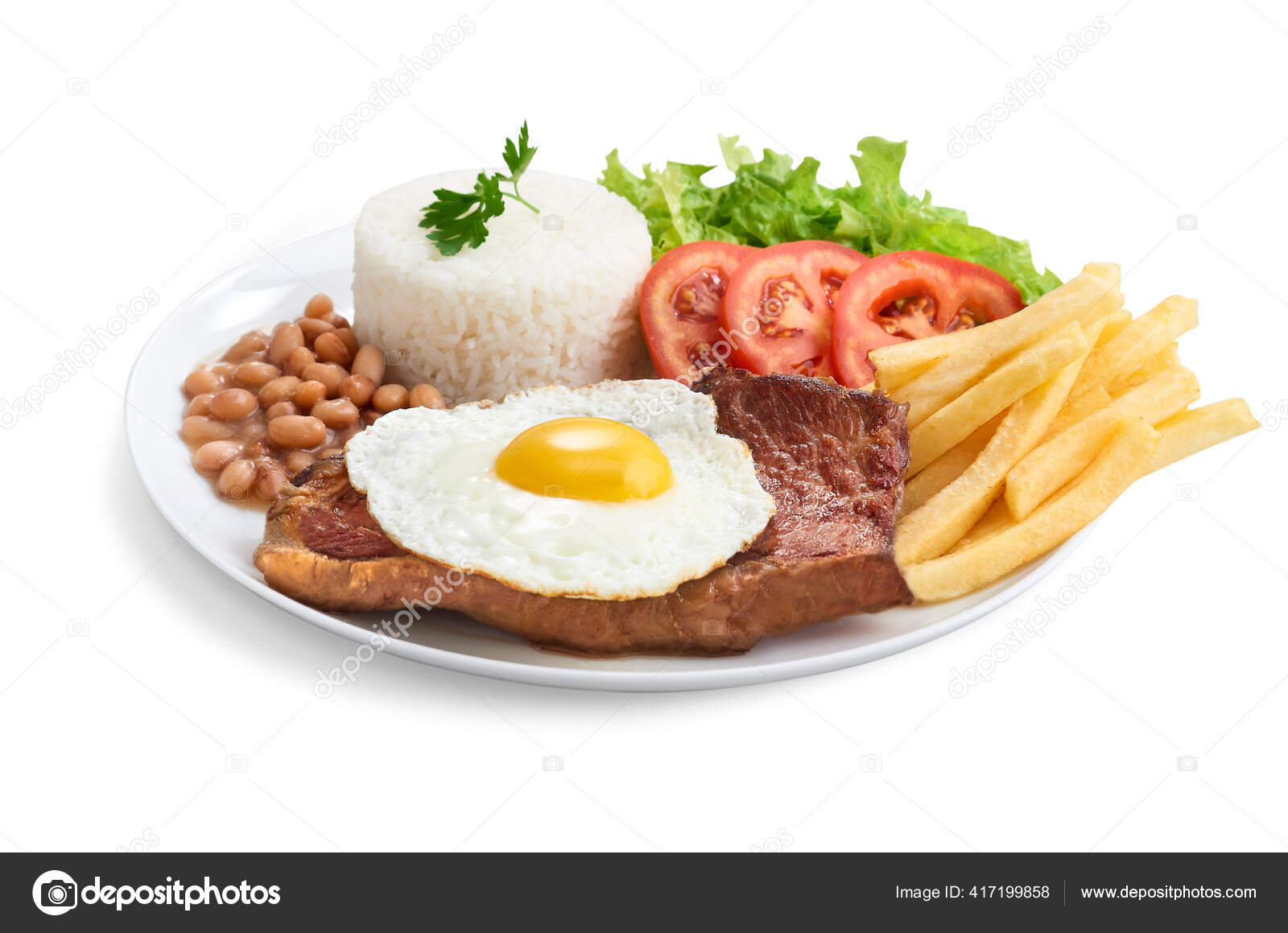 Fotos de Carne batata salada, Imagens de Carne batata salada sem royalties