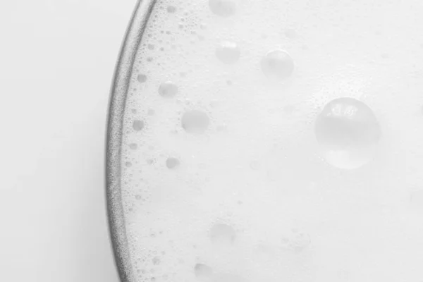 Bulle de mousse macro de savon — Photo
