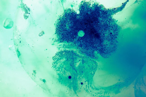 Mavi küçük parçacıklı soyut Makro arka planı — Stok fotoğraf