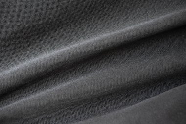 Siyah dokulu tekstil, makro arka plan