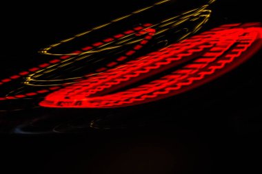 Soyut yaratıcı eğrisi. Arka plan. Doku.