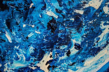 Yağlıboya soyutlama. Bulutlu gökyüzü arka plan. Doku.